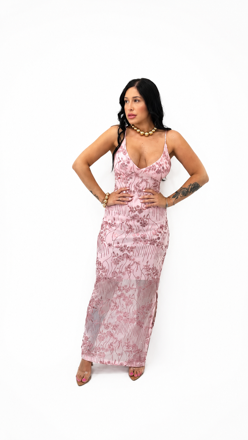 Rosé Bloom Dres
